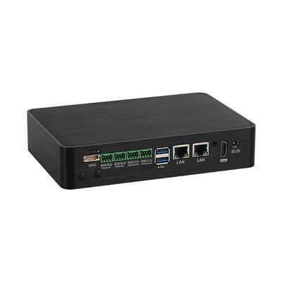 دو لان 4COM ARM RK3568 کامپیوتر صنعتی DDR4 8G EMMC 16G اندروید 11 mini PC جاسازی شده