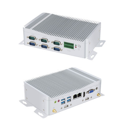 اینتل کور i3 کامپیوتر صنعتی بدون فن مینی کامپیوتر با GPIO و DDR4 16G 6COM