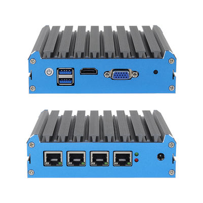 فایروال اینتل سری Celeron مینی پی سی با چهار RJ45 2.5G Ethernet Linux