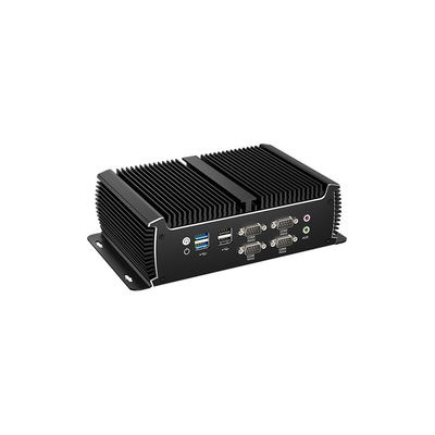 4 هسته 8 رشته Mini Fanless PC Intel Core I7 1195G7 با دوگانه LAN 6COM DDR4