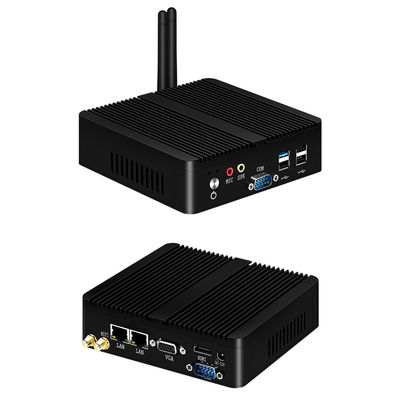 کامپیوتر صنعتی بدون فن اینتل Celeron J6412 با دو LAN و DDR4 تا 16GB