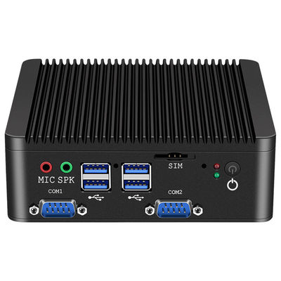 کامپیوتر صنعتی اینتل Celeron J4105 بدون فن با دو LAN دو COM لینوکس و DDR4