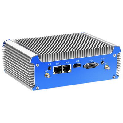 کامپیوتر صنعتی بدون فن سری اینتل با 2LAN 2COM و پشتیبانی از صفحه نمایش دوگانه