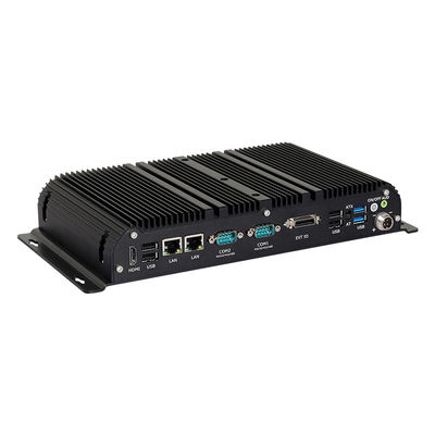 کامپیوتر دوگانه LAN دوگانه COM بدون فن با DDR4 32G Intel Celeron J4125 J6412 Mini PC