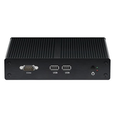 مینی کامپیوتر صنعتی بدون فن با پردازنده اینتل Celeron J4125 DDR3 و دو COM