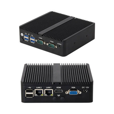 کامپیوتر صنعتی اینتل Celeron N5095 با Dual Ethernet Dual COM DDR4 16GB رم