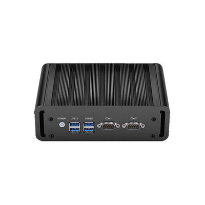کامپیوتر صنعتی بدون فن Intel Core i5 4200U کامپیوتر دوگانه اترنت دوگانه COM
