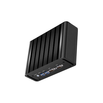 2LAN 2COM کامپیوتر صنعتی بدون فن Intel Core i5 پردازنده آلومینیوم شاسی کامپیوتر