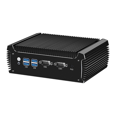 کامپیوتر کوچک اینتل کور i5 8250U با 16 گیگابایت و 2 COM 2 کامپیوتر صنعتی بدون فن LAN