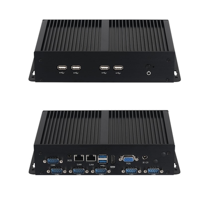 پردازنده Intel Core I5-6300U با دو LAN، شش COM و شش USB، کامپیوتر صنعتی
