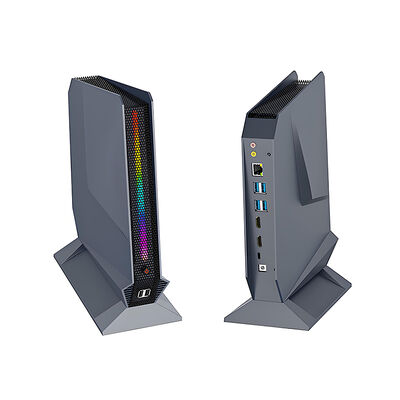 مینی کامپیوتر بازی با پردازنده Intel Core I7 8750H GTX1050 4GB GPU 2 پورت HD-MI 1 Realtek 8111H 1000Mbps Gigabit LAN Mini